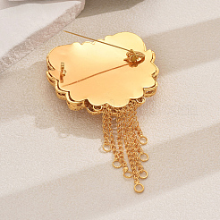 Elegant Alloy Tassel Brooches for Clothing&nbsp;ME8440