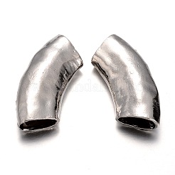 Tibetan Style Alloy Tube Beads&nbsp;PALLOY-I114-50AS