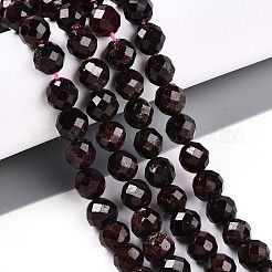 Natural Garnet Beads Strands&nbsp;G-S345-8mm-37