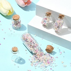 24Pcs 4 Styles Glass Bottle&nbsp;CON-FS0001-17