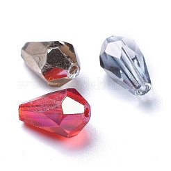 Electroplated Czech Glass Beads&nbsp;GLAA-O018-33