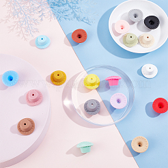 19Pcs 19 Colors Silicone Beads&nbsp;SIL-AR0001-05
