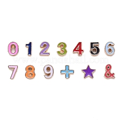 Alloy Enamel Beads&nbsp;ENAM-R055-03-RS