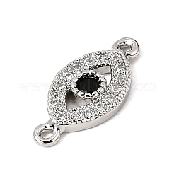 Brass Cubic Zirconia Links&nbsp;KK-P134-61P