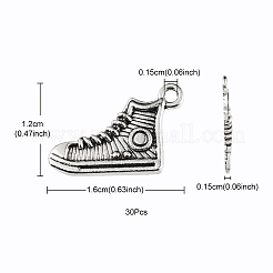 Tibetan Style Alloy Pendants&nbsp;TIBE-YW0001-06