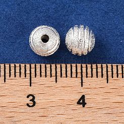 Rack Plating Brass Beads&nbsp;KK-Z055-01S-02