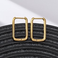 201 Stainless Steel Hoop Earrings&nbsp;EJEW-Z127-01G-03