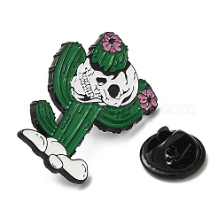 Black Alloy Brooch&nbsp;JEWB-Z011-02A-EB
