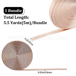5M Flat Imitation Leather Cord&nbsp;LC-GF0001-02A-03