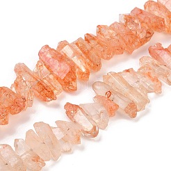 Natural Crackle Quartz Beads Strands&nbsp;G-R012-B06-01
