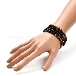 Aromatherapy Energy Stretch Bracelets Set for Girl Women&nbsp;BJEW-JB06736-01