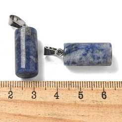 Natural Blue Spot Jasper Pendants&nbsp;G-B127-17P-03