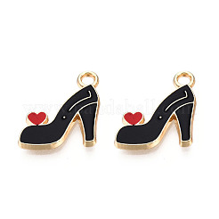 Alloy Stilettos Pendants&nbsp;X-ENAM-S119-035A