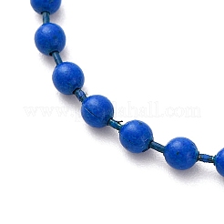 Spray Painted Iron Ball Chains&nbsp;FIND-G084-04