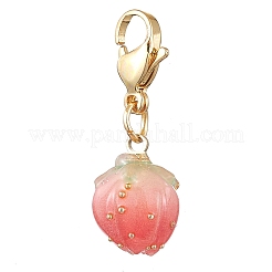 Flower Epoxy Resin Pendant Decoration&nbsp;HJEW-JM02306