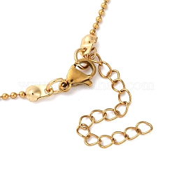 Summer Beach 304 Stainless Steel Starfish Shell Shape Pendant Necklaces&nbsp;NJEW-TA00200