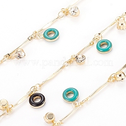 Handmade Brass Beaded Chains&nbsp;CHC-D026-01G