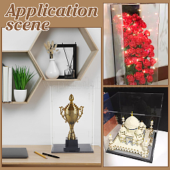 Transparent Acrylic Display Boxes&nbsp;ODIS-WH0329-95A