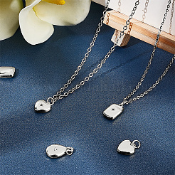 12Pcs 3 Styles Brass Micro Pave Clear Cubic Zirconia Pendants&nbsp;ZIRC-BBC0003-53