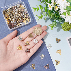 120Pcs 6 Colors Tibetan Style Alloy Pendants&nbsp;FIND-NB0003-13