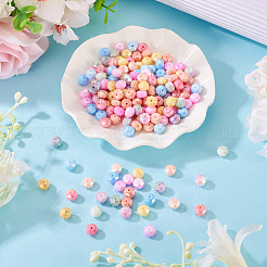 180Pcs 6 Colors Anti-Tarnish Electroplate Glass Beads Strands&nbsp;GLAA-TA0003-88