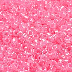 Electroplate Transparent Glass Seed Beads&nbsp;SEED-S042-16A-04