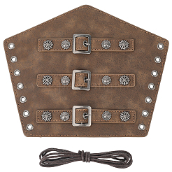 Imitation Leather Cuff Cord Bracelets&nbsp;AJEW-WH20033-034A