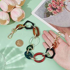 Geometric Acrylic Purse Decorative Chains&nbsp;AJEW-WH0348-911
