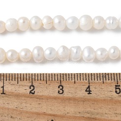 Natural Cultured Freshwater Pearl Beads Strands&nbsp;PEAR-I007-07Q-04A-01
