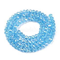 Electroplate Glass Beads Strands&nbsp;LS-EGLA-A044-T4mm-B08