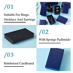 Rhombus Textured Cardboard Gift Storage Boxes&nbsp;CON-TAC0010-03C-02