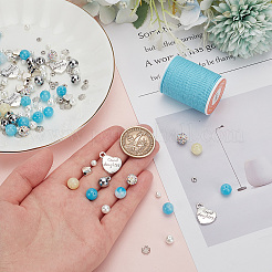 DIY Word Grand Daughter Bracelet Making Kit&nbsp;DIY-AR0003-55