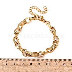 304 Stainless Steel Oval Link Chain Bracelets for Women&nbsp;BJEW-F529-09G