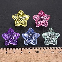 Transparent Acrylic Beads&nbsp;X-MACR-S373-76-B