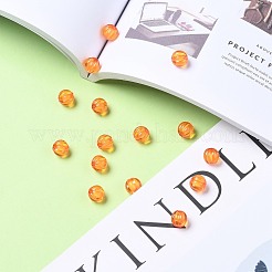 Autumn Theme Transparent Acrylic Beads&nbsp;TACR-S089-10mm-11