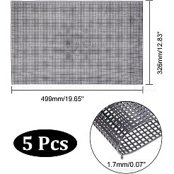 Plastic Mesh Canvas Sheet&nbsp;FIND-WH0117-98A