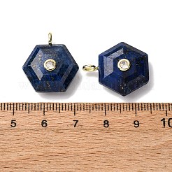 Dyed Natural Lapis Lazuli Pendants&nbsp;G-P588-02G-05