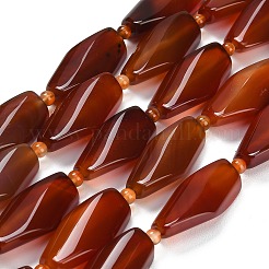 Natural Carnelian Beads Strands&nbsp;G-B178-S01-01