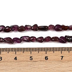 Natural Brazil Garnet Beads Strands&nbsp;G-Q060-A01