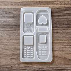 Phone DIY Silicone Quicksand Molds&nbsp;LS-DIY-G079-06A