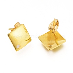 201 Stainless Steel Stud Earring Findings&nbsp;STAS-L232-110G