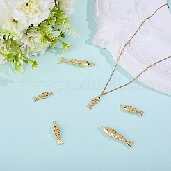 6Pcs 3 Styles Brass Micro Pave Cubic Zirconia Pendants&nbsp;KK-HY0004-53