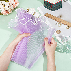3.8 Yards Polyester Pleated Lace Trim&nbsp;OCOR-WH0092-22D