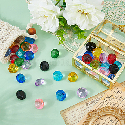 50Pcs Glass Diamond Display Decorations&nbsp;AJEW-WH0609-485-1
