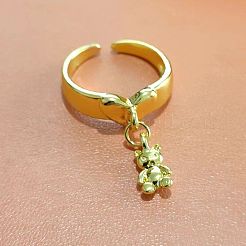 Zinc Alloy Cuff Open Rings&nbsp;FS-WGA1D6B-02