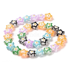 Transparent Glass Beads Strands&nbsp;LAMP-K037-07E