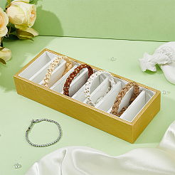 10-Slot PU Leather Bracelet Organizer Trays&nbsp;AJEW-WH0471-128B