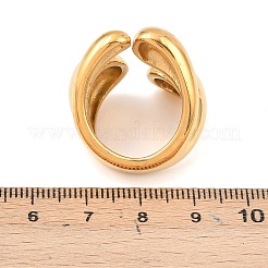 304 Stainless Steel Cuff Open Rings&nbsp;LS-RJEW-D336-03G