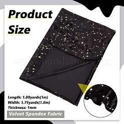 1M Velvet Spandex Fabric&nbsp;DIY-BC0017-52D