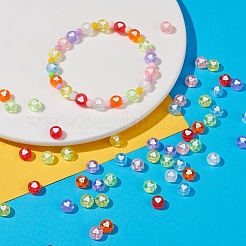 400Pcs 8 Colors Transparent Acrylic Beads&nbsp;TACR-YW0001-44